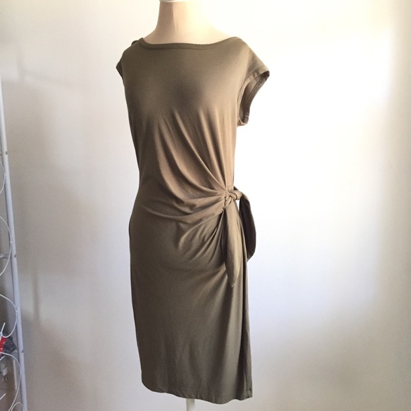 Ann Taylor Factory Dresses & Skirts - NWT Ann Taylor Olive Green Knit Dress Size M